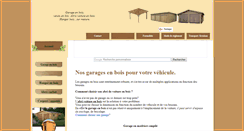 Desktop Screenshot of garage-bois.com