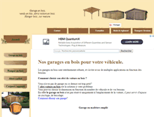 Tablet Screenshot of garage-bois.com